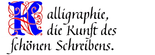 Kalligraphische Schriften